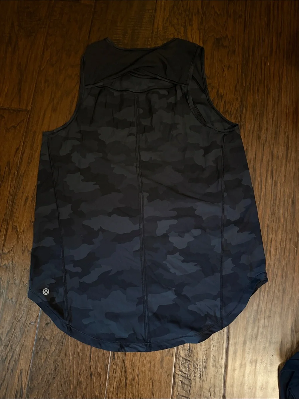lululemon athletica Black Camo Racerback Tank